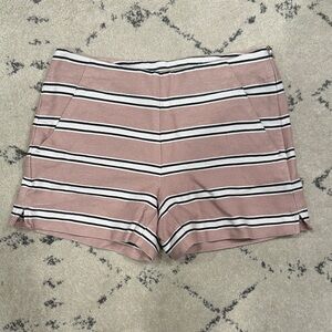 Loft striped shorts